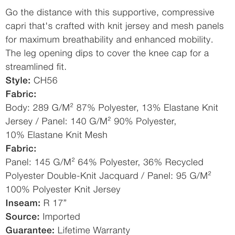 The North Face GTD Capri Tights - Picture 5 of 5